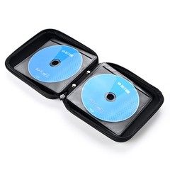 CD Case, 28 Capacity Protective Zipper Disc Wallet for Car