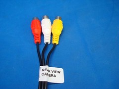 UNIVERSAL 20-PIN AUX AUDIO VIDEO INPUT OUTPUT RCA PLUG AV cut to fit
