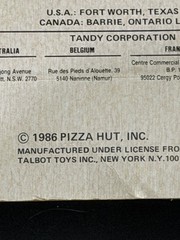RADIO SHACK / PIZZA HUT Vintage AM Radio with Headphones 1986 – NEW SEALED RARE