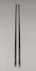 New 3ft CB Antenna Kit with Cable and Mount(s) – Black – MADE IN U.S.A.
