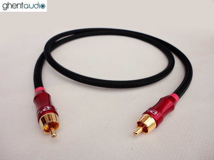 E02 (0.5m 1.5ft)—Digital Coaxial 75Ω RCA/Phono (m/m) Audio/Video Canare LV-61S