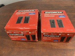 Seco-Larm Enforcer Twin Photobeam Detector, 2 X NEW RECEIVER AND 2 COVER ONLY