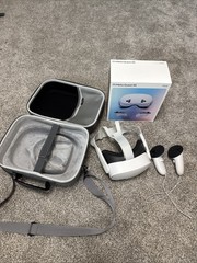 Meta Quest 3 128GB VR Headset (used) with Case and Original Box. Excellent Cond.