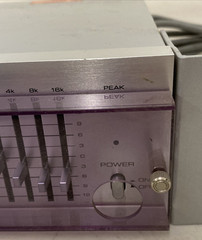 TOA 900 Series EQ-910A mono Graphic Equalizer 10 band line or mic in/out