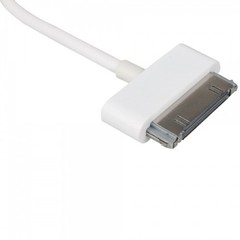 2x White USB Charging Cable Cord Sync for iPod Classic 6th/7th Gen 80/120/160gb
