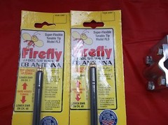 CB RADIO 2 FIRESTIK FL3, FL3B 3FT CB ANTENNAS, 18FT DUAL COAX, BRACKETS & STUDS