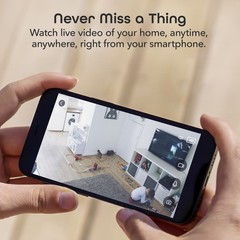Geeni Look 2 Pack 1080p HD Smart Wi-Fi Security Camera System with Voice Control