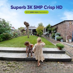 SANNCE 8MP 16CH NVR 5MP PT Color Wireless Security Camera System Twao Way Audio