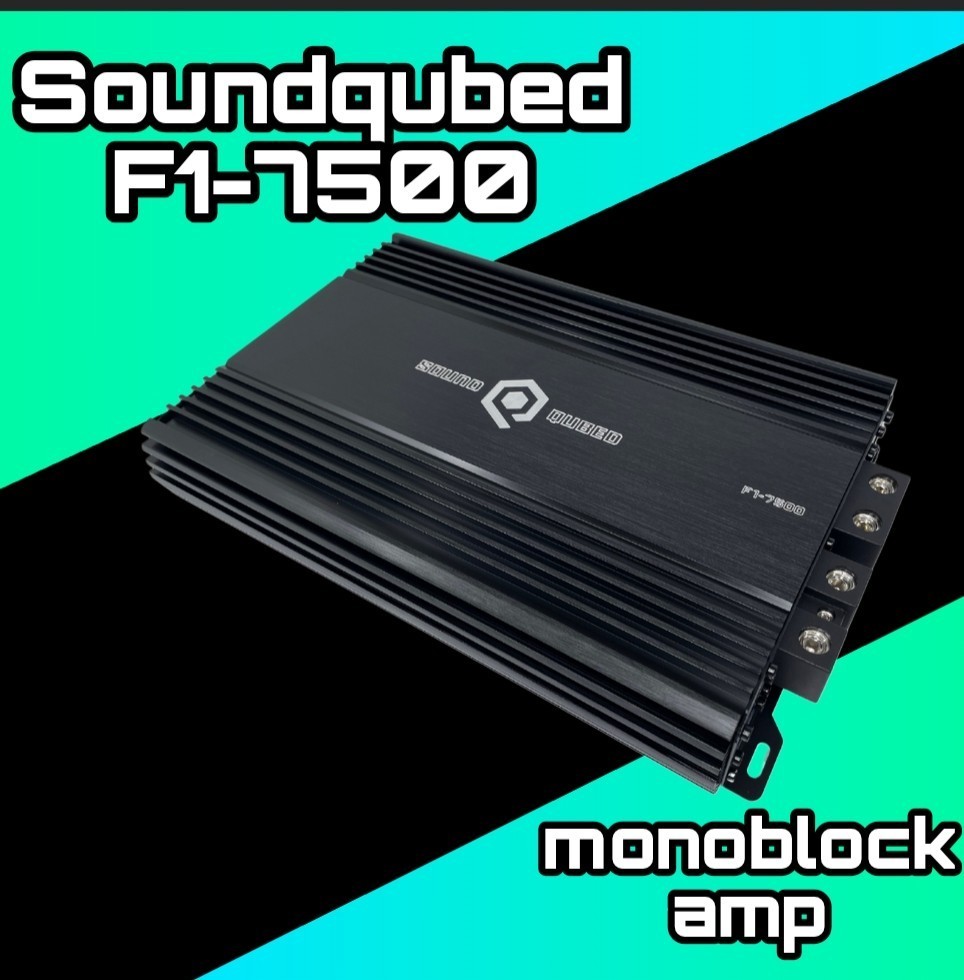 Soundqubed F1-7500 Full Bridge Monoblock Amplifier
