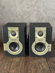 Samson MediaOne 3a Powered Studio Monitor Speakers Pair Desktop Audio ( Tested )