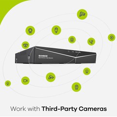 SANNCE 5IN1 HD 5MP 8CH DVR CCTV Video Recorder for Security Camera System H.264+
