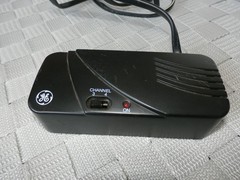 GE RF Modulator All in One Video Games VCR TV Audio Cable