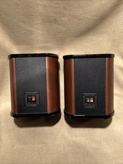 HiVi Swans Swan M-50W Bookshelf Left & Right Speaker Pair TESTED Loud Sounds