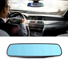 1080P HD Rearview Mirror Car DVR Dual Dash Cam Camera Front Rear Video Recorder