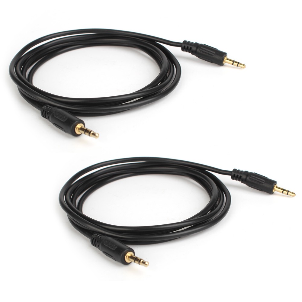 Packs 3.5mm Auxiliary Audio Cable 3ft AUX Cable Male to Male for Home/Car Stereo