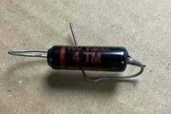 NOS Sprague Black Beauty Mylar 0.005 MFD @ 400 VDC Axial Capacitor, 4TM-D50