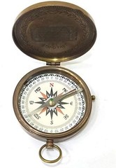 American Compass Antique Vintage Brass Compass Rustic Vintage Home Decor Gifts
