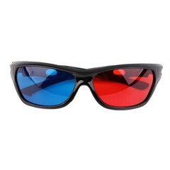 1Pcs Black Adult Frame Red Blue 3D Glasses for Dimensional Anaglyph…