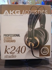AKG Acoustics Professional Studio Standard Headset K240 Black Gold
