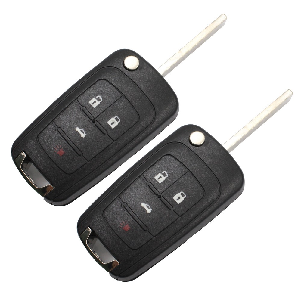 2X Remote Key Fob Shell Case for Chevrolet Cruze 2011 2012 2013 2014 2015 2016
