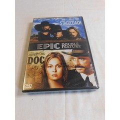 DVD Doc/Valdez Is Coming In A Double Feature (2011, 2 Pack Westerns) Stacy Keach