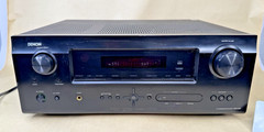 Denon AVR-590 5.1 Channel AV Surround Receiver HDMI Tested Powers On Read