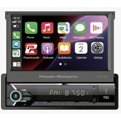 Power Acoustik CA1-77W 7″ LCD Single 1-Din Car Stereo Apple CarPlay Android Auto