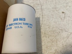 1X ITT JAN 8613 Hydrogen Thyratron Transmitting Electron tube NEW NOS