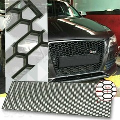 47”x16” ABS Car Racing Honeycomb Mesh Grill Spoiler Bumper Vent Universal US