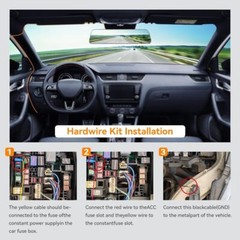 WOLFBOX Type-C Hardwire Kit For i07/G900/G850/G840S/G840H(Type-C) DashCam