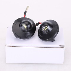 2PCS LED License Plate Light Car Modification Parts Tag Light for F150 F250 F350