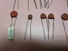 NOS Sprague 3kV Ceramic Disc Capacitors – RF/Bypass Set 68pF–0.005µF – 16 pcs
