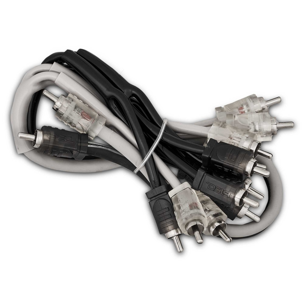 DS18 R2M12M/SLV Level 2 RCA 100% Copper OFC Y Connector 2 MALE to 12 MALE 1.5 FT