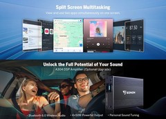 Eonon DGRMX7 For RAM 1500 2500 3500 Car Radio 9″Android 14 CarPlay OTA Update BT