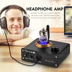 Mini Bluetooth 5.0 Tube Headphone Amplifier USB DAC Stereo Audio Preamp APTX-LL