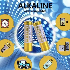 12V 27A A27 Alkaline Battery, V27A LR27A MN27 L828 12V Battery (5-Pack)