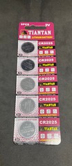 5 Pack CR2025 2025 TIANQIU Lithium 3v Battery USA Free SHIP FRESH
