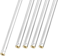 Uxcell 5 Sections Telescopic Antenna, 12 Inches 310mm Long for AM FM Radio TV, 5
