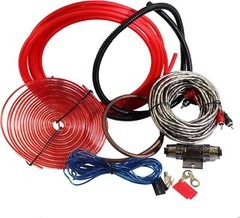 2300W 4GA Cable Car Audio Kit Amp Amplifier RCA Sub Woofer Wiring Wire
