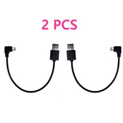 2pcs PACK Mini USB Power Cable for Roku Stick Chromecast Amazon TV Stick