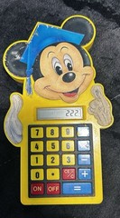 Radio Shack 23-582 Mickey Mouse Calculator Hong Kong Vintage Nostalgia USED