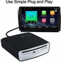 External Car Universal CD DVD Player Machine, Vehicle External USB CD Player