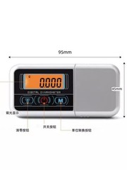 Professional 0.005g/100g Turntable Stylus Force Gauge Scale for Phono Cartridge