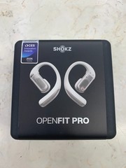 NEW – Shokz – OpenFit Pro – Open-Ear Wireless – Active Noise Reduction – White