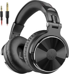 Versatile DJ Headphones with Adjustable Headband & Sound Isolation Features