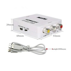 HDMI to RCA 1080P HDMI to 3RCA CVBS AV Composite Converter Video Audio Adapter