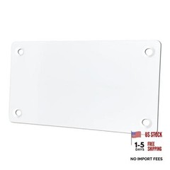 Metal Mounting Plate for Magnetic Wireless Backup Camera, White Iron Bracket