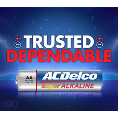 Super Alkaline AA Battery (24-Pack)
