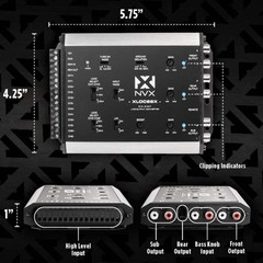 NVX XLOC66X 6 inputs / 6 outputs Line Output Converter with Remote Level Control