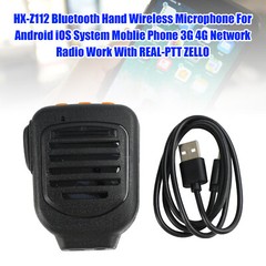 HX-Z112 Bluetooth Hand Wireless Microphone For Android iOS3G 4G REAL-PTT ZELLO B